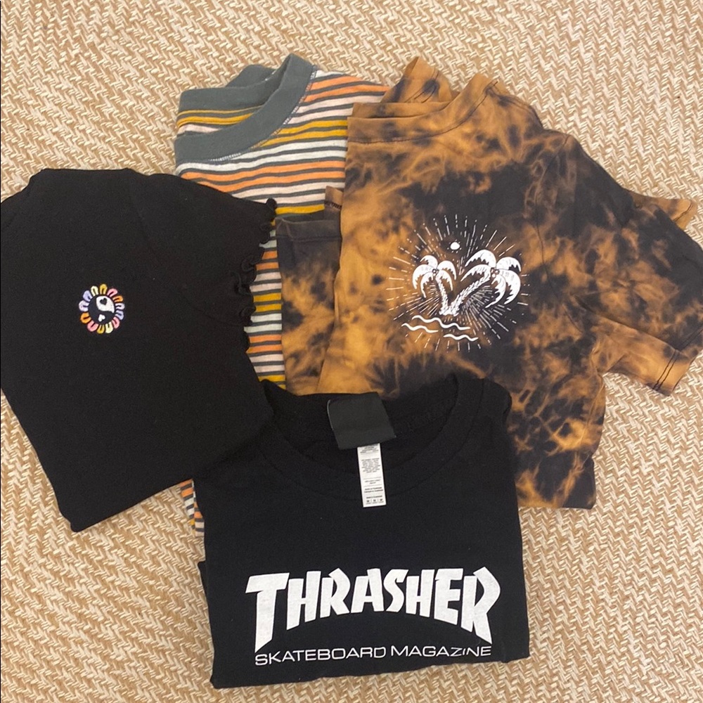 Thrasher Lot of 4 Shirts